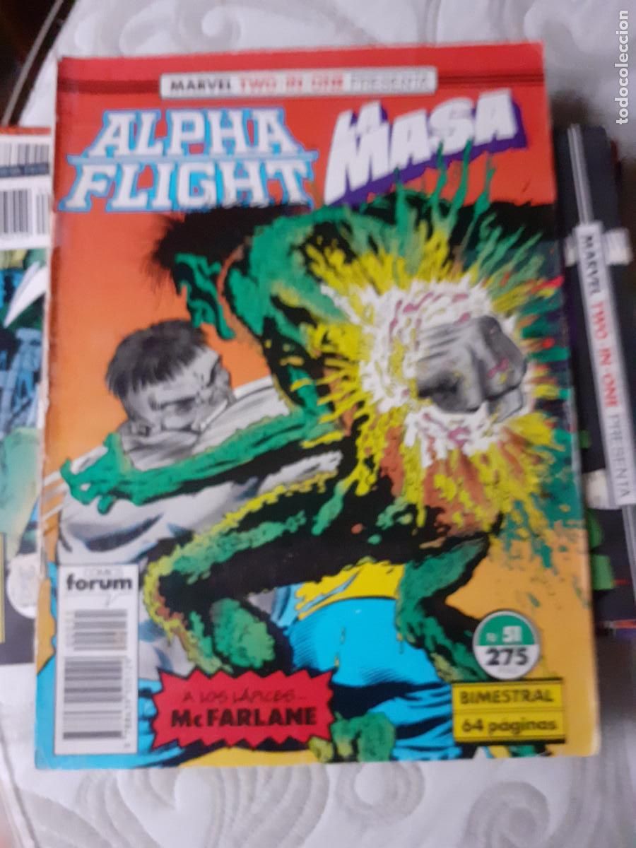 C&oacute;mics: MARVEL TWO-IN-ONE: ALPHA FLIGHT & LA MASA - N&ordm; 51 - FORUM - Foto 1