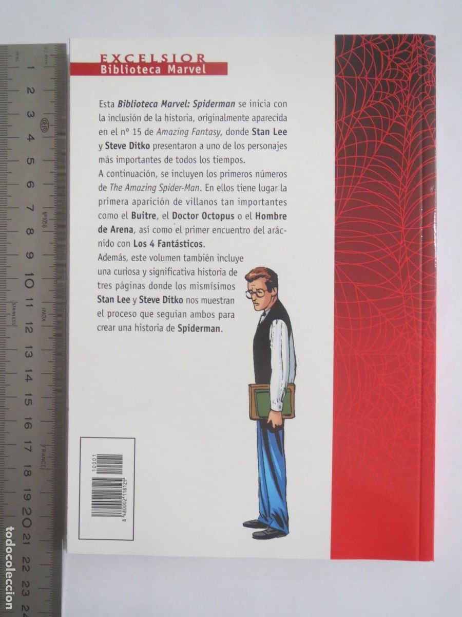 C&oacute;mics: EXCELSIOR BIBLIOTECA MARVEL SPIDERMAN NUMERO 1 FORUM 2003 NUEVO - Foto 2