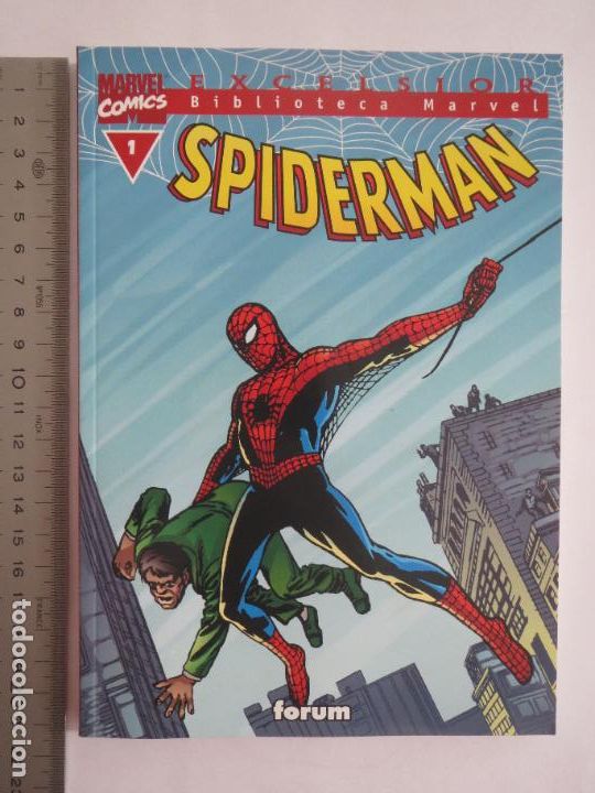 C&oacute;mics: EXCELSIOR BIBLIOTECA MARVEL SPIDERMAN NUMERO 1 FORUM 2003 NUEVO - Foto 1