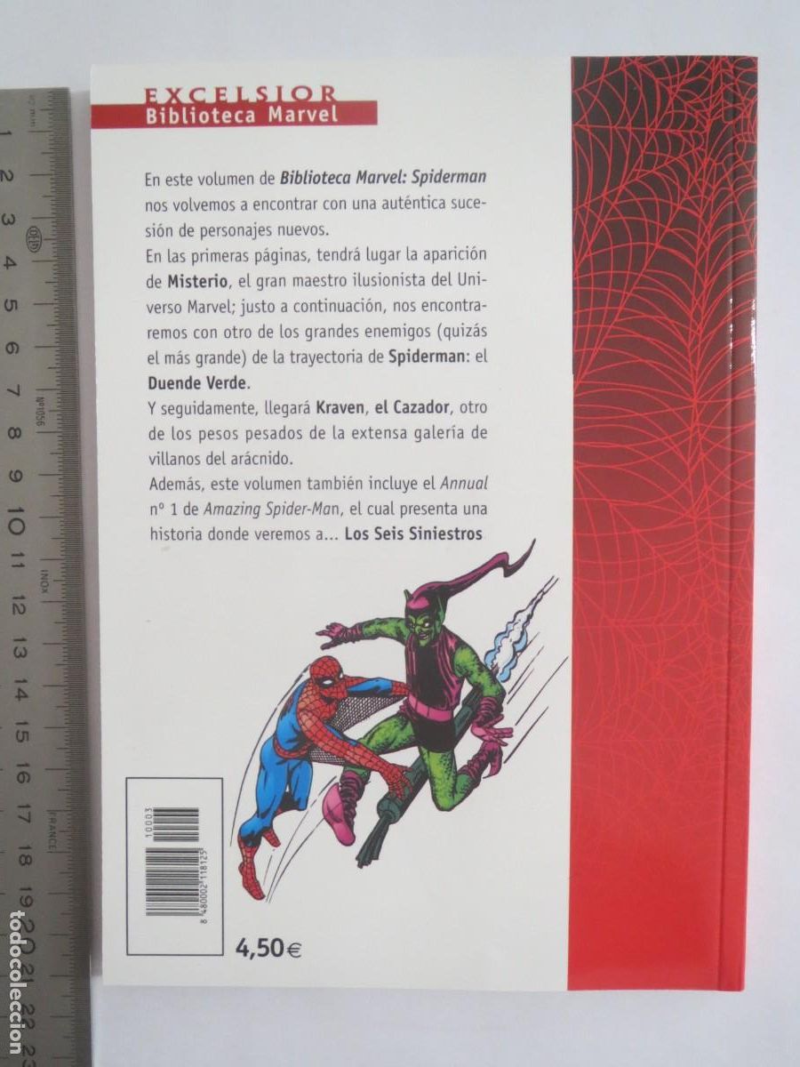 C&oacute;mics: EXCELSIOR BIBLIOTECA MARVEL SPIDERMAN NUMERO 3 FORUM 2003 NUEVO - Foto 2