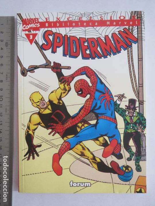 C&oacute;mics: EXCELSIOR BIBLIOTECA MARVEL SPIDERMAN NUMERO 3 FORUM 2003 NUEVO - Foto 1