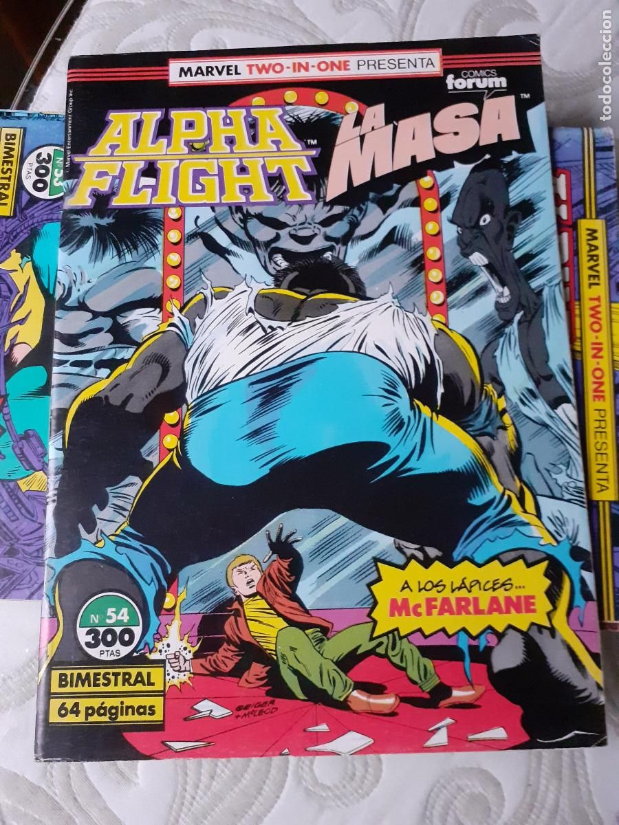 C&oacute;mics: MARVEL TWO-IN-ONE: ALPHA FLIGHT & LA MASA - N&ordm; 54 - FORUM - Foto 1