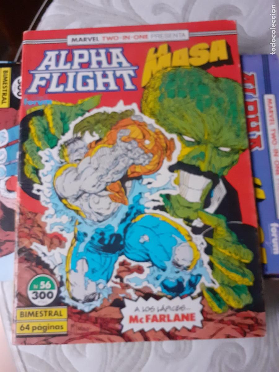 C&oacute;mics: MARVEL TWO-IN-ONE: ALPHA FLIGHT & LA MASA - N&ordm; 56 - FORUM - Foto 1