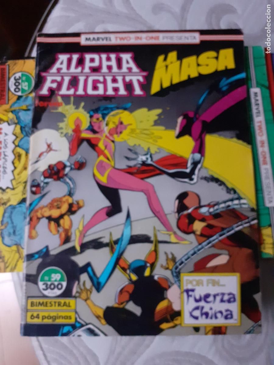 C&oacute;mics: MARVEL TWO-IN-ONE: ALPHA FLIGHT & LA MASA - N&ordm; 59 - FORUM - Foto 1