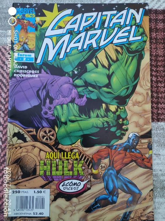 C&oacute;mics: CAPIT&Aacute;N MARVEL N&ordm; 2 FORUM - Foto 1