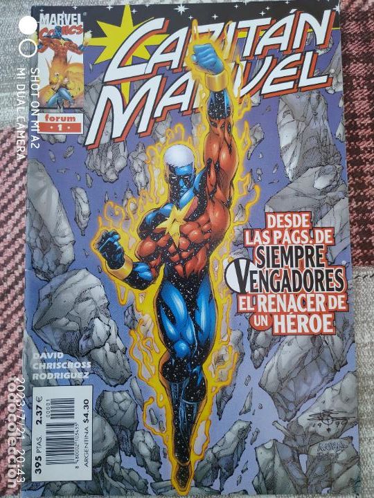 C&oacute;mics: CAPIT&Aacute;N MARVEL N&ordm; 1 FORUM - Foto 1