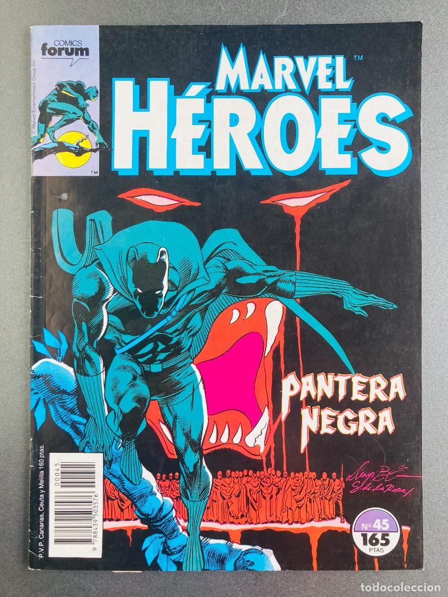 C&oacute;mics: Marvel H&eacute;roes vol.1 n&ordm; 45 forum pantera negra - Foto 1
