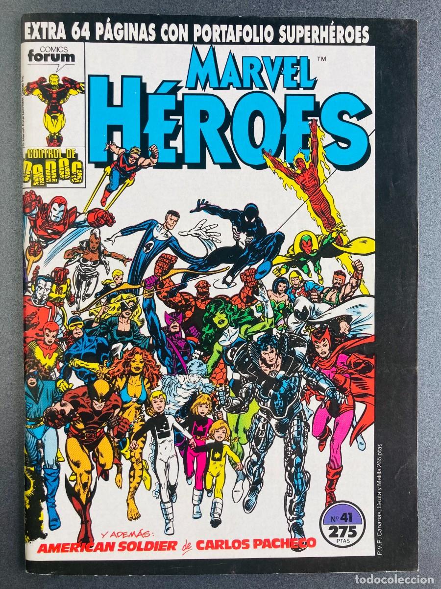 C&oacute;mics: Marvel H&eacute;roes vol.1 n&ordm; 41 forum extra - Foto 1