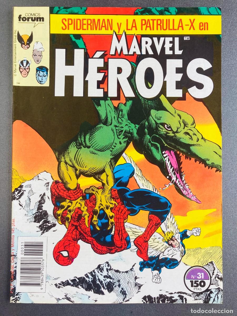 Comics: Marvel Héroes vol.1 nº 31 forum Spiderman y La Patrulla-X