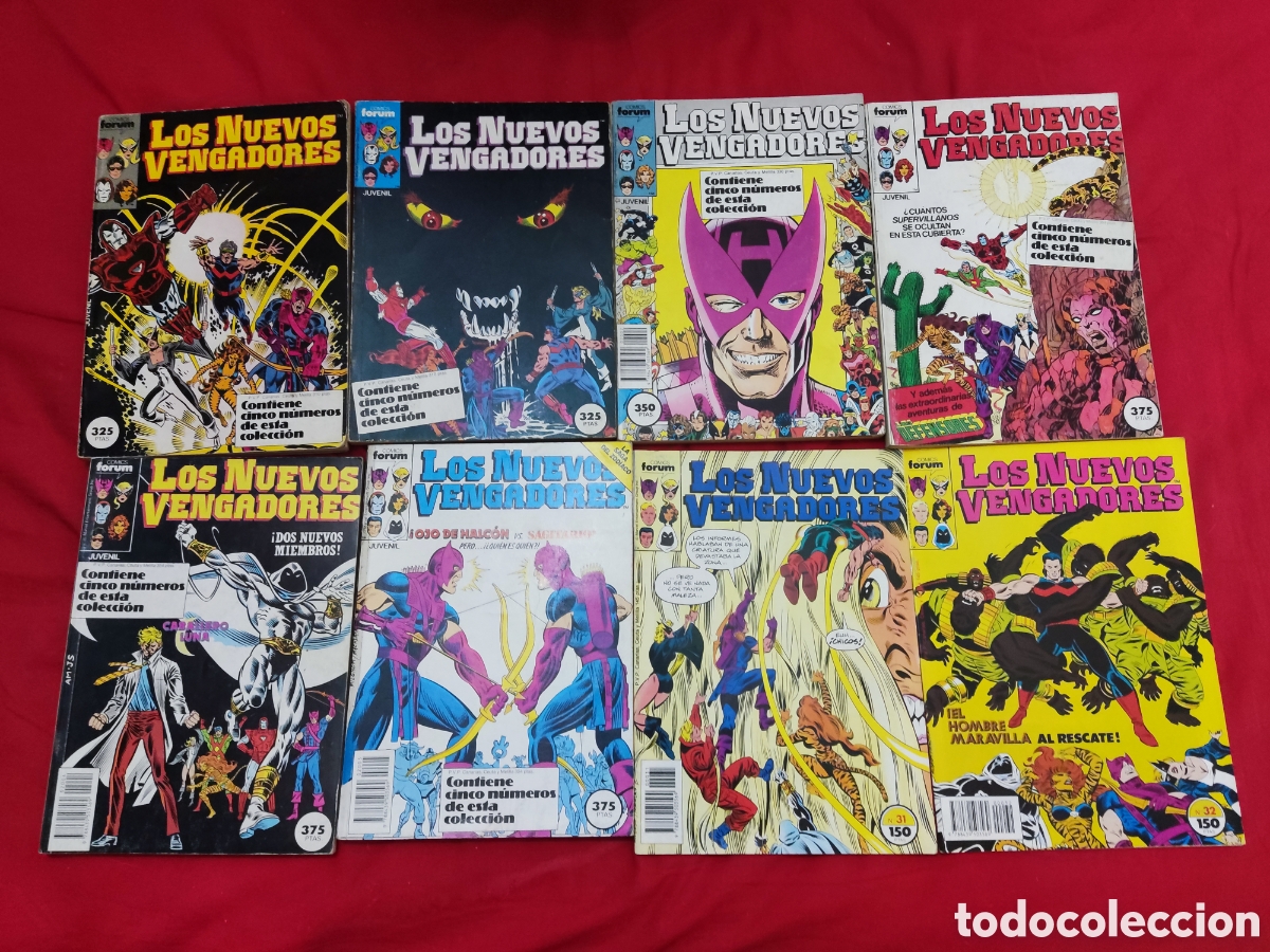 Comics: LOS NUEVOS VENGADORES COSTA OESTE. COLECCI&Oacute;N COMPLETA