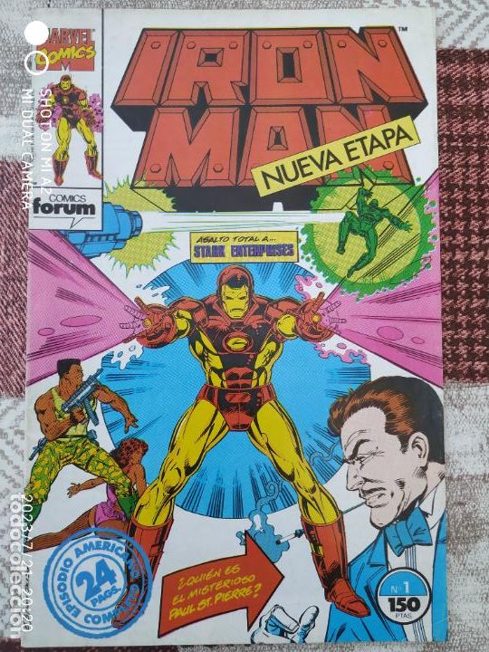 C&oacute;mics: IRON MAN VOL 2 N&ordm; 1 FORUM - Foto 1