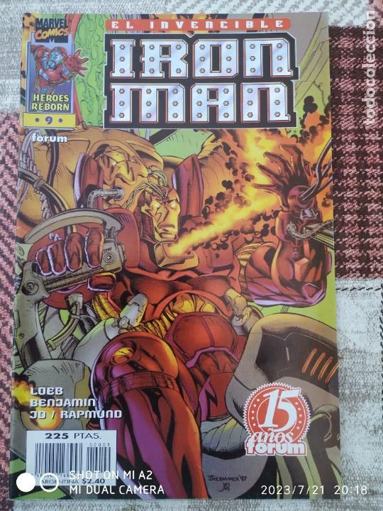 C&oacute;mics: IRON MAN HEROES REBORN N&ordm; 9 FORUM - Foto 1