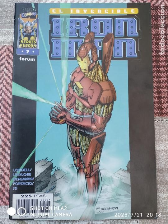 C&oacute;mics: IRON MAN HEROES REBORN N&ordm; 7 FORUM - Foto 1