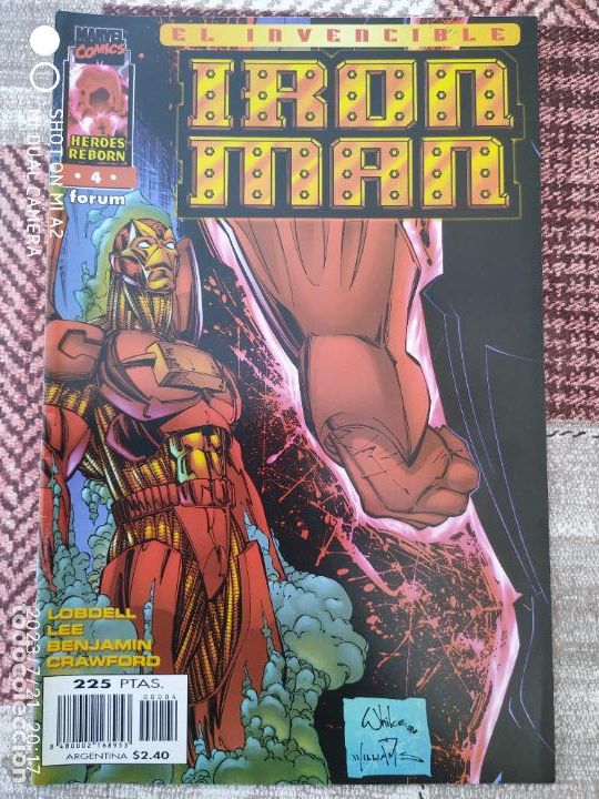 C&oacute;mics: IRON MAN HEROES REBORN N&ordm; 4 FORUM - Foto 1