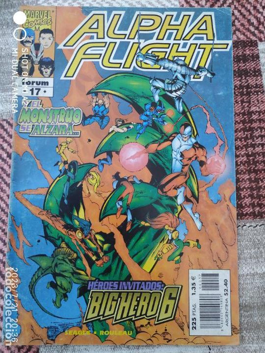 C&oacute;mics: ALPHA FLIGHT VOL 2 N&ordm; 17 FORUM - Foto 1