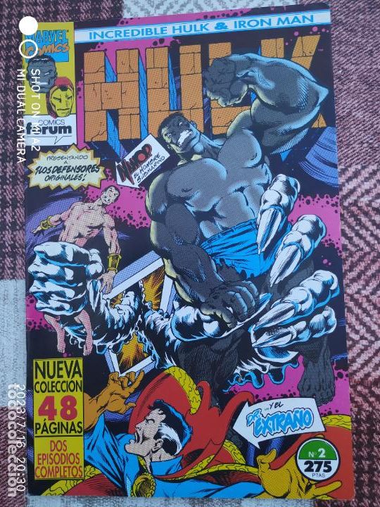 C&oacute;mics: EL INCREIBLE HULK / IRON MAN N&ordm; 2 FORUM - Foto 1