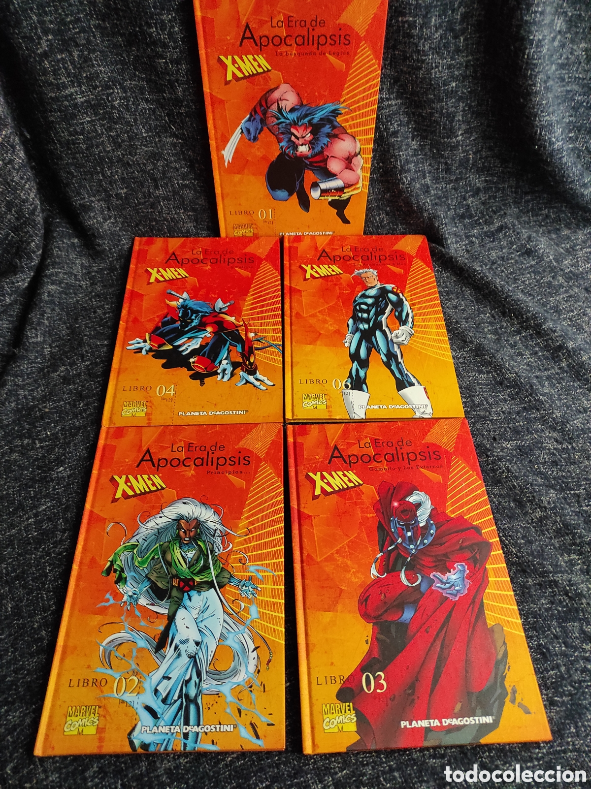 C&oacute;mics: LA ERA DE APOCALIPSIS , LOTE CON 5 TOMOS ( 1, 2, 3, 4, 6, ) - Foto 1