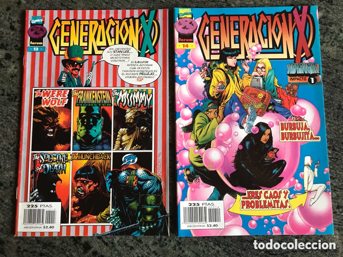 C&oacute;mics: Lote Generaci&oacute;n X del 1 al 16 Vol 2 - Foto 8