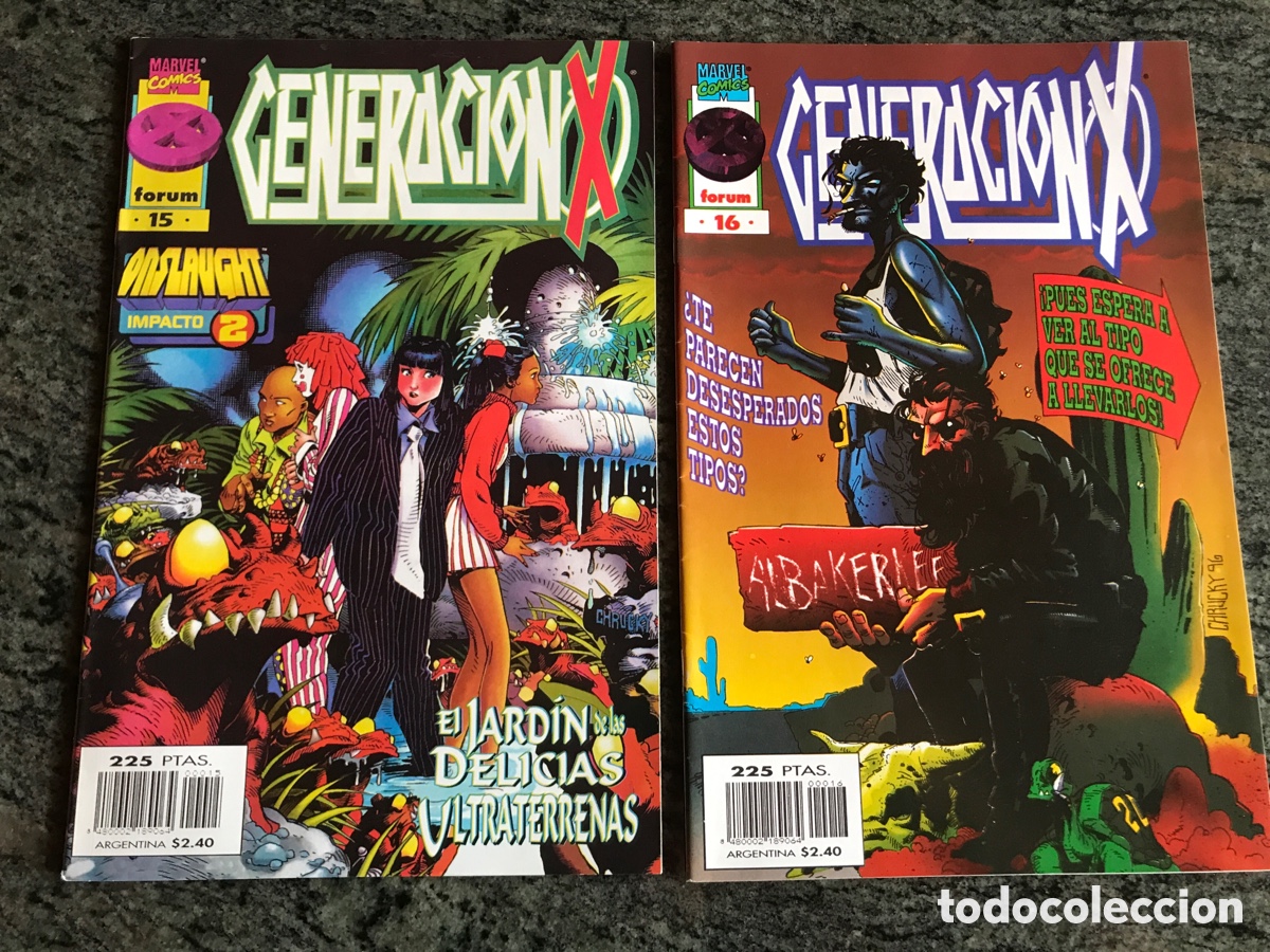 C&oacute;mics: Lote Generaci&oacute;n X del 1 al 16 Vol 2 - Foto 9