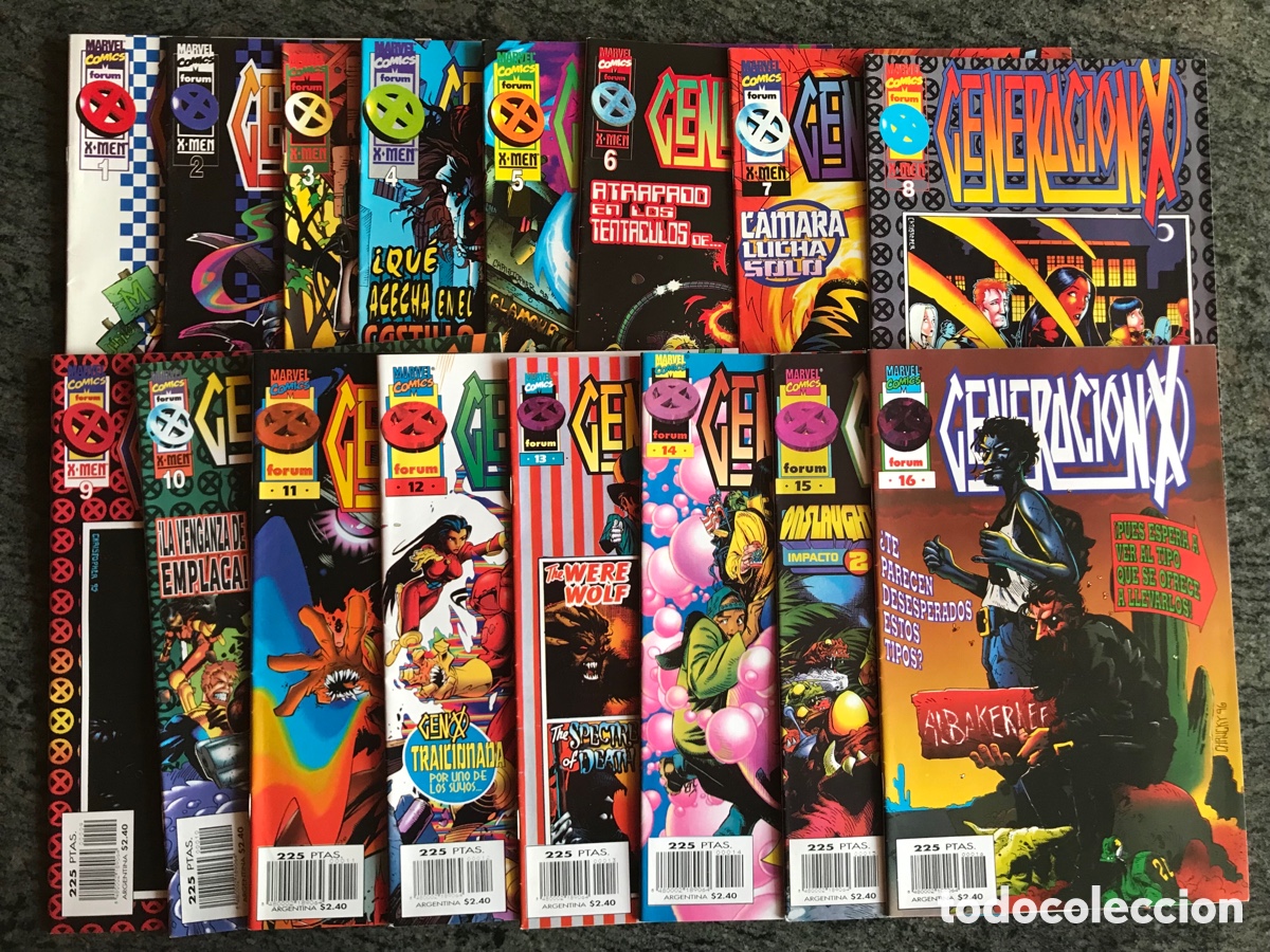 C&oacute;mics: Lote Generaci&oacute;n X del 1 al 16 Vol 2 - Foto 1