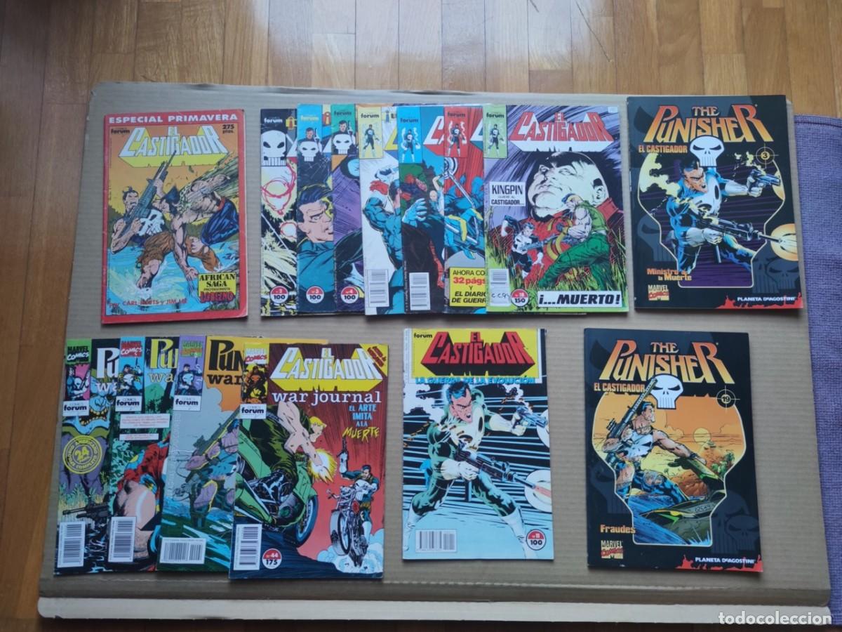 C&oacute;mics: CASTIGADOR/THE PUNISHER FORUM PACK DE 15 COMICS - Foto 1