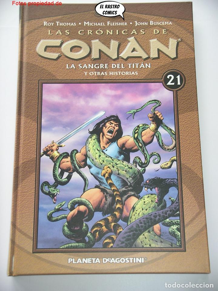 C&oacute;mics: Las cr&oacute;nicas de Conan n&ordm; 21, ed. Planeta - Foto 2