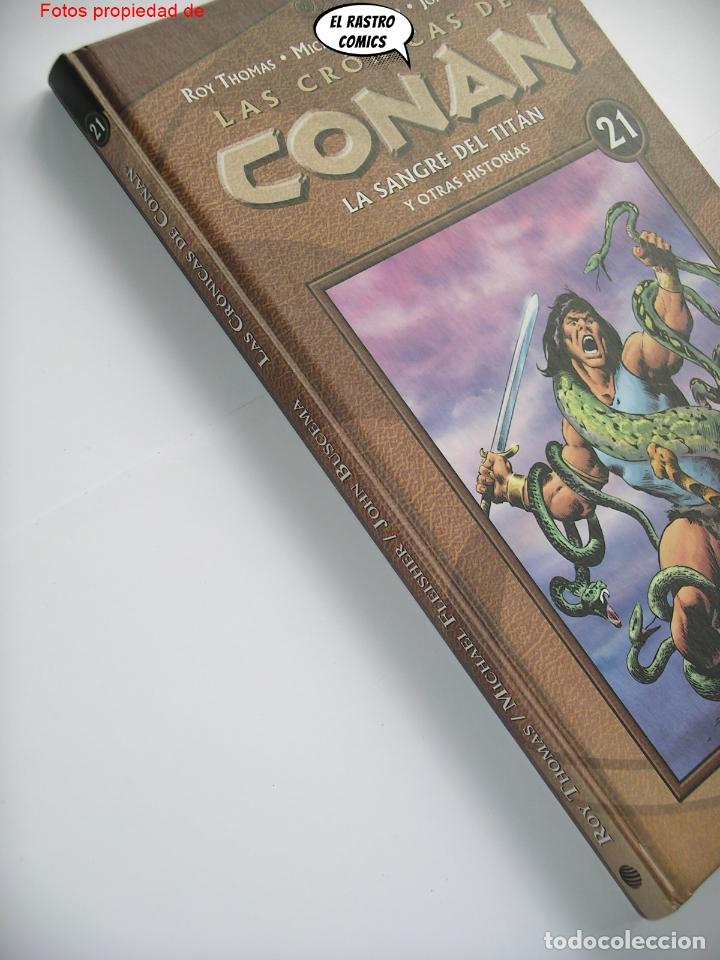 C&oacute;mics: Las cr&oacute;nicas de Conan n&ordm; 21, ed. Planeta - Foto 1