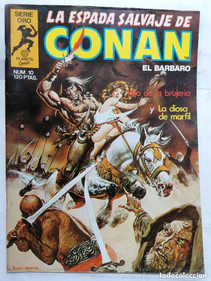 C&oacute;mics: LA ESPADA SALVAJE DE CONAN N&ordm; 10 - PRIMERA EDICI&Oacute;N - FORUM - Foto 1