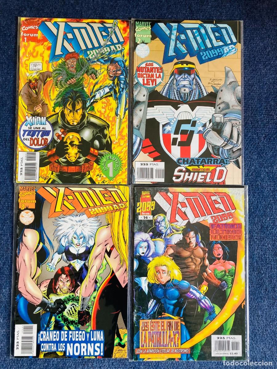C&oacute;mics: X-Men 2099 AD n&ordm; 1, 2, 3 y 14 - Foto 1