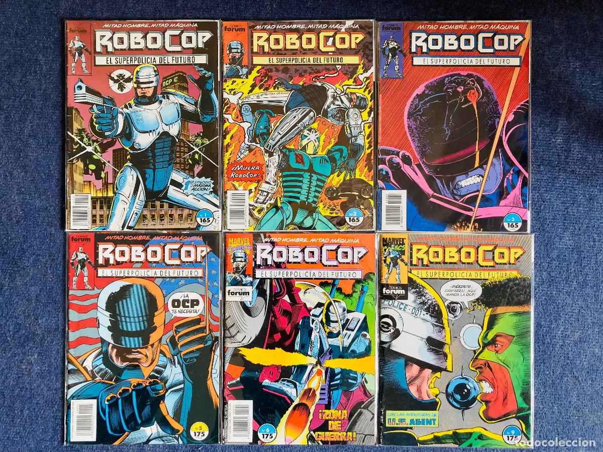 C&oacute;mics: Robocop vol.1 n&ordm; 1, 2, 3, 4, 5, 6, 8 y 9 - Foto 1