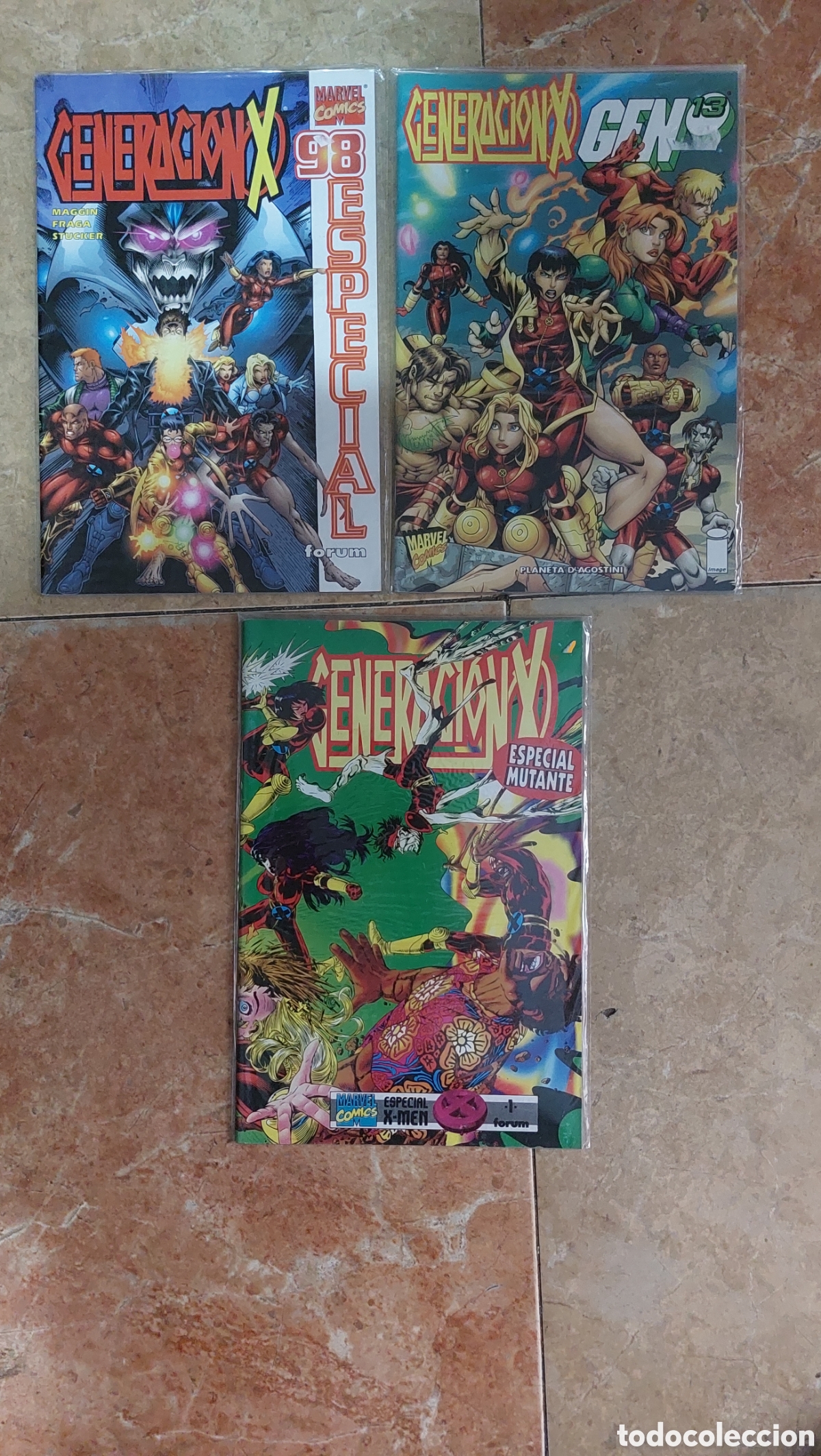 C&oacute;mics: Generaci&oacute;n X Lote Marvel (3 numeros) - Foto 1
