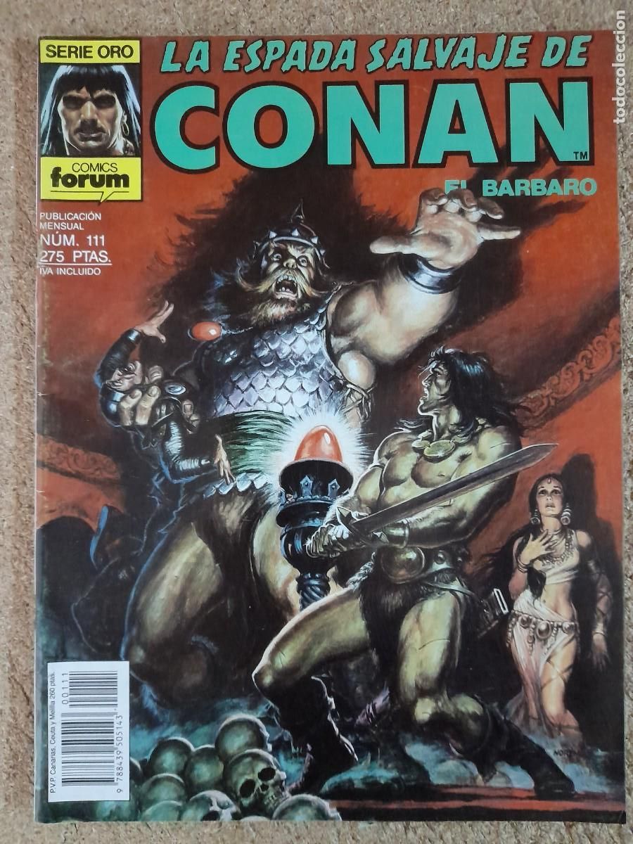 C&oacute;mics: La Espada Salvaje De Conan.num.111.Primera Edicion.Forum - Foto 1