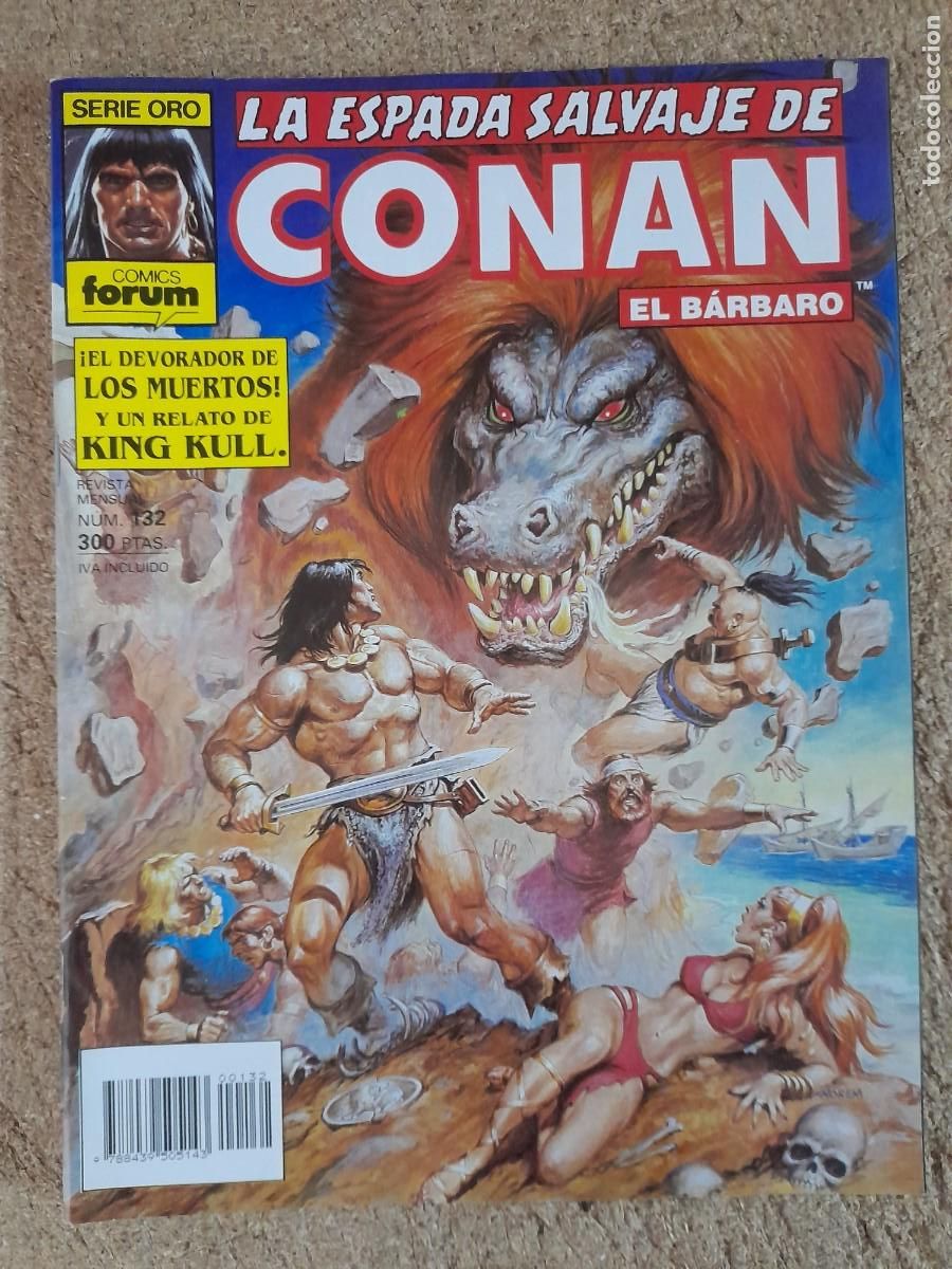 C&oacute;mics: La Espada Salvaje De Conan.num.132.Primera Edicion.Forum - Foto 1