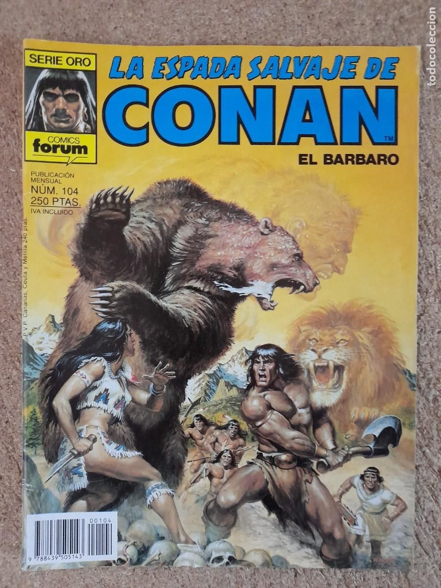 C&oacute;mics: La Espada Salvaje De Conan.num.104.Primera Edicion.Forum - Foto 1