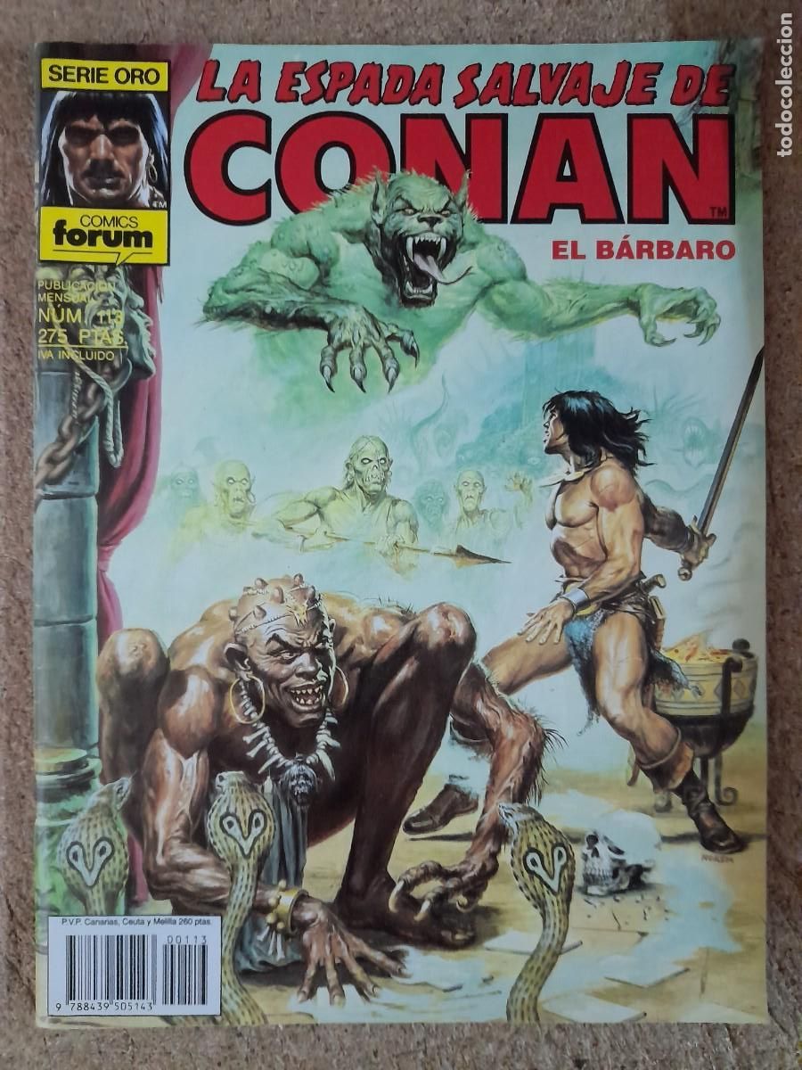 C&oacute;mics: La Espada Salvaje De Conan.num.113.Primera Edicion.Forum - Foto 1