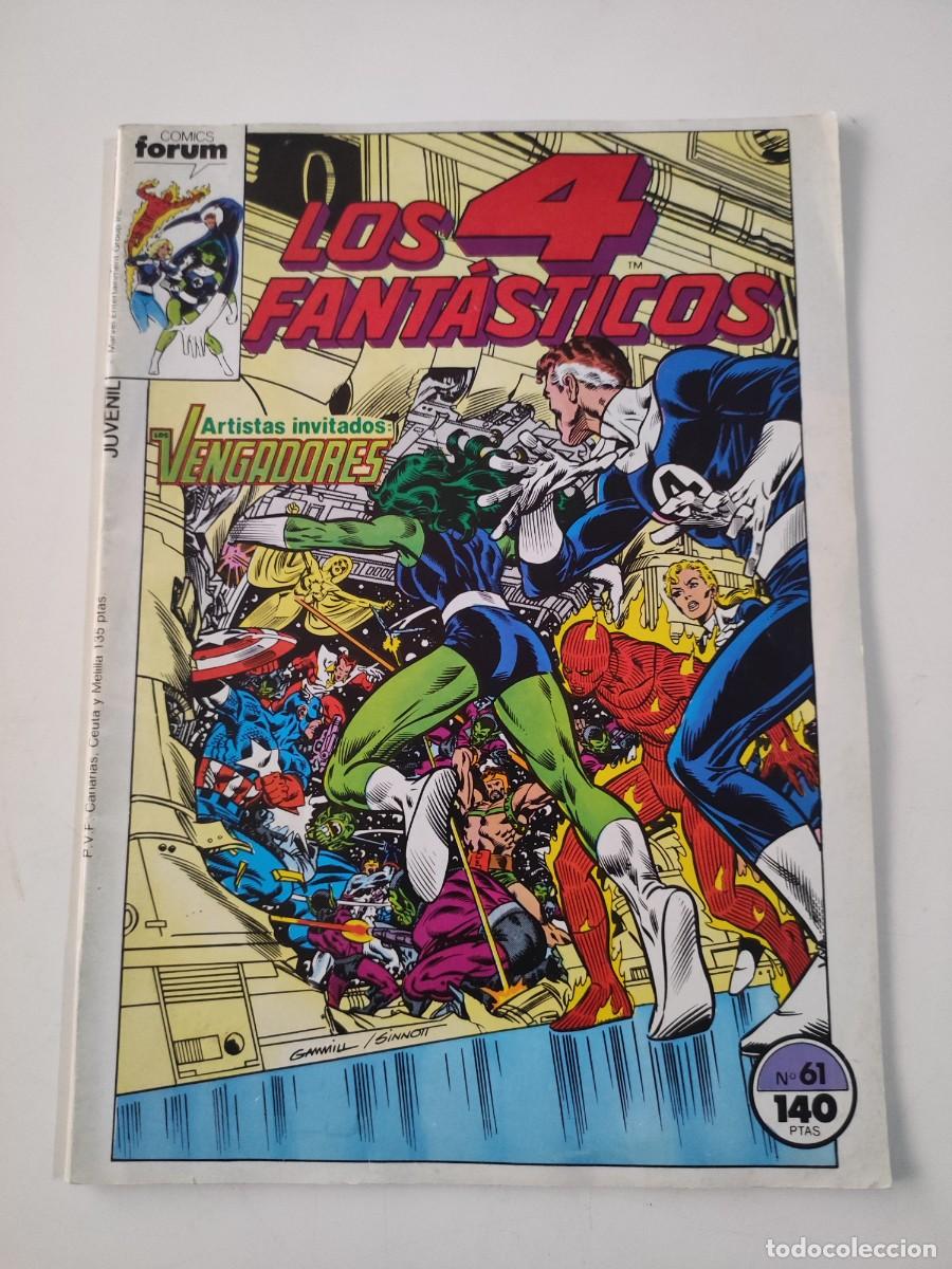 C&oacute;mics: Los 4 fant&aacute;sticos. N&uacute;mero 61 - Foto 1