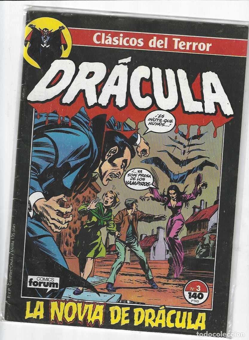 C&oacute;mics: DRACULA N&ordm; 3 - CLASICOS DEL TERROR - GRAPA FORUM - Foto 1