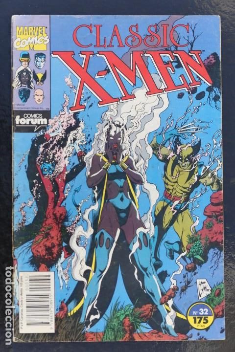 C&oacute;mics: Classic X Men. Volumen 1. N&ordm; 32. Marvel Comics Forum 1990 - Foto 1