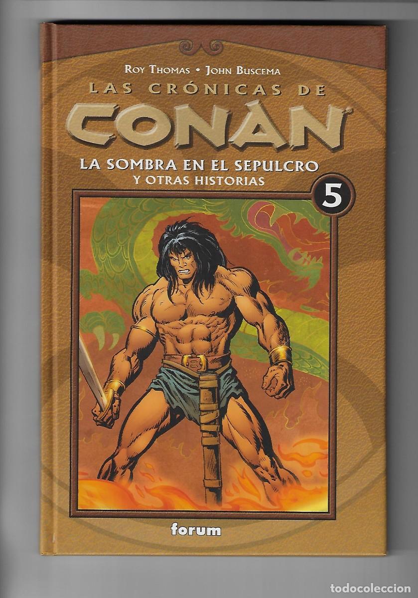 C&oacute;mics: Planeta. Forum. Las cr&oacute;nicas de Conan. 5. Roy Thomas. John Buscema. - Foto 1