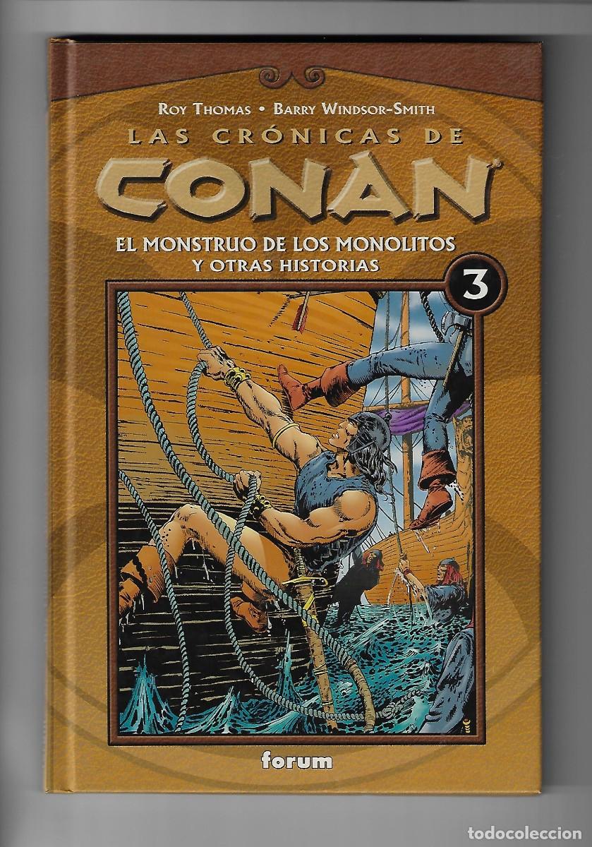 C&oacute;mics: Planeta. Forum. Las cr&oacute;nicas de Conan. 3. Roy Thomas. Barry Windsor-Smith. - Foto 1