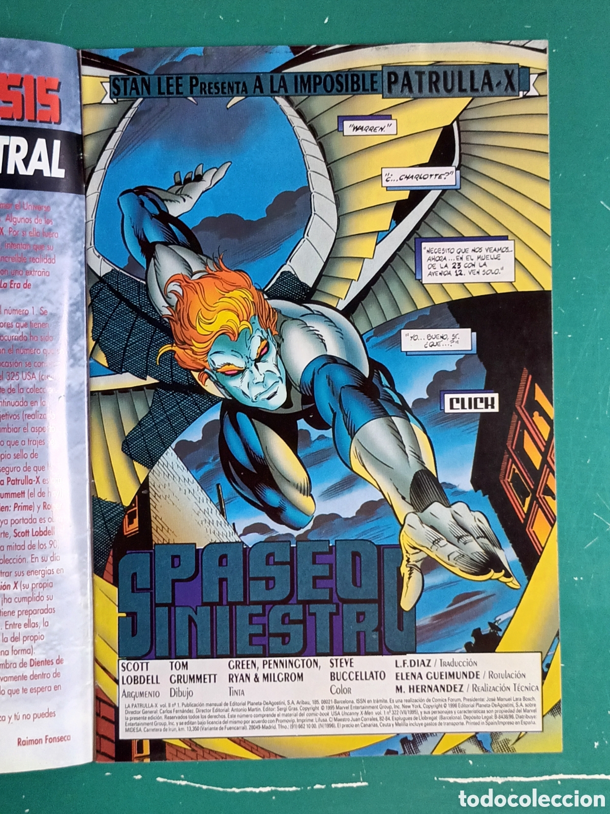 C&oacute;mics: Patrulla X vol 2 N&deg; 1 FORUM - MARVEL 1996 - Foto 3