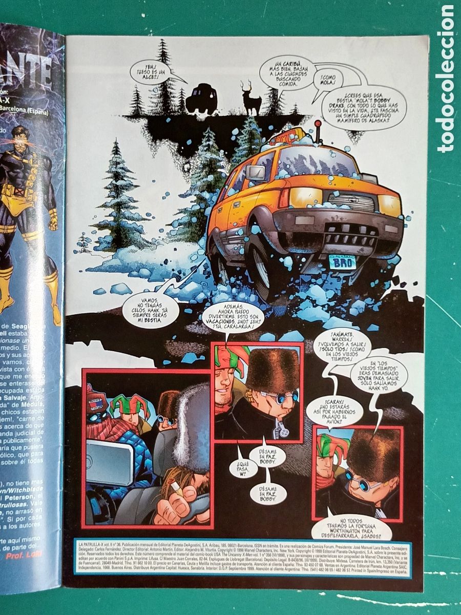 C&oacute;mics: Patrulla X vol 2 N&deg; 36 FORUM - MARVEL 1999 - Foto 2