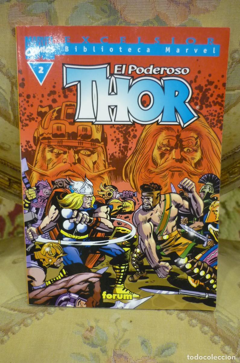 C&oacute;mics: EL PODEROSO THOR 2. EXCELSIOR BIBLIOTECA MARVEL. FORUM 2001. - Foto 1