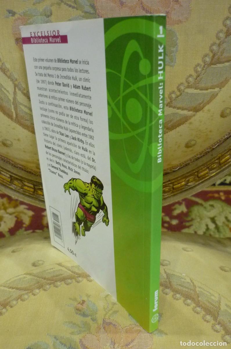 C&oacute;mics: HULK 1. EXCELSIOR BIBLIOTECA MARVEL. FORUM 2004. - Foto 2