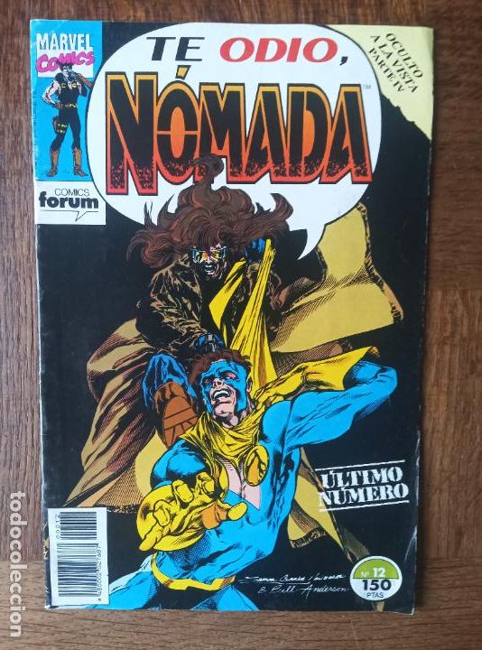 C&oacute;mics: NOMADA N&ordm; 12 (ULTIMO NUMERO) - MARVEL COMICS FORUM. - Foto 1
