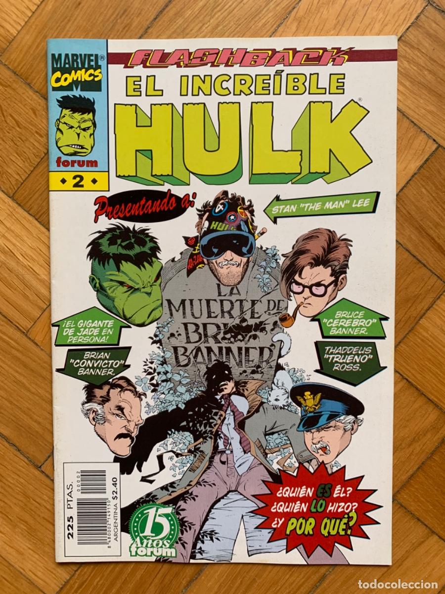 C&oacute;mics: Hulk 2: Flashback - Peter David y Adam Kubert - D8 Excelente Estado - Foto 1