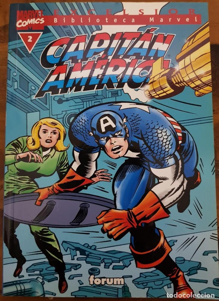 C&oacute;mics: BIBLIOTECA MARVEL CAPIT&Aacute;N AM&Eacute;RICA 2. FORUM - Foto 1