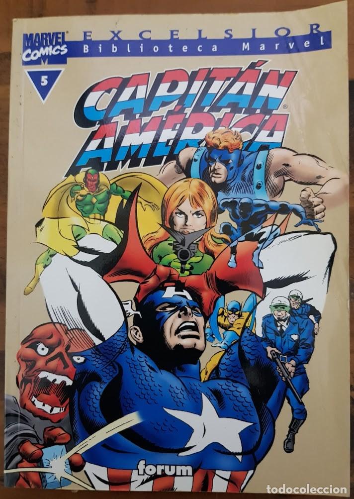C&oacute;mics: BIBLIOTECA MARVEL CAPIT&Aacute;N AM&Eacute;RICA 5. FORUM - Foto 1