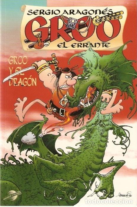 C&oacute;mics: GROO EL ERRANTE. GROO Y EL DRAGON. TOMO WORLD COMICS. - Foto 1