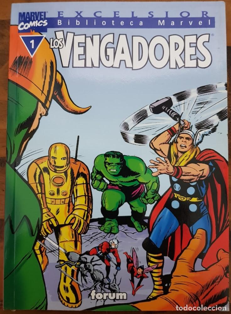 C&oacute;mics: BIBLIOTECA MARVEL LOS VENGADORES 1. FORUM - Foto 1